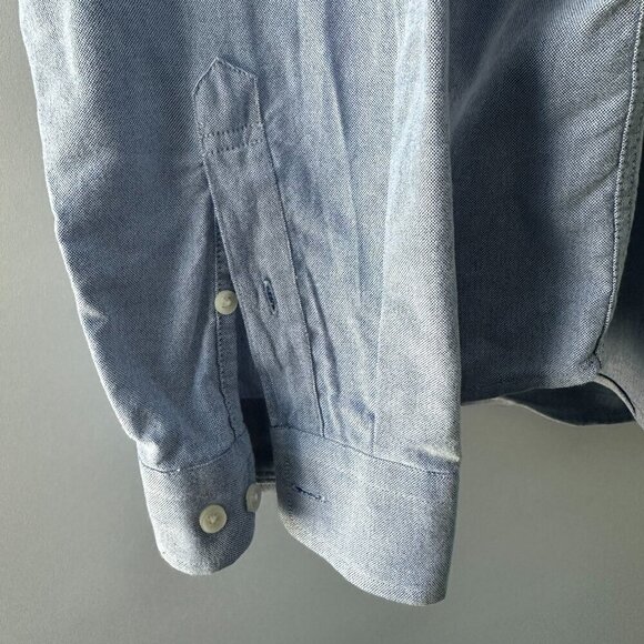 Next Blue 3XL Long-Sleeve Shirt 100% Cotton - Picture 4 of 12